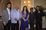 Juhi Chawla, Onir, Sanjay Suri at the Muhurat of the film _Veda_ in Taj, Mumbai on 26th Aug 2014